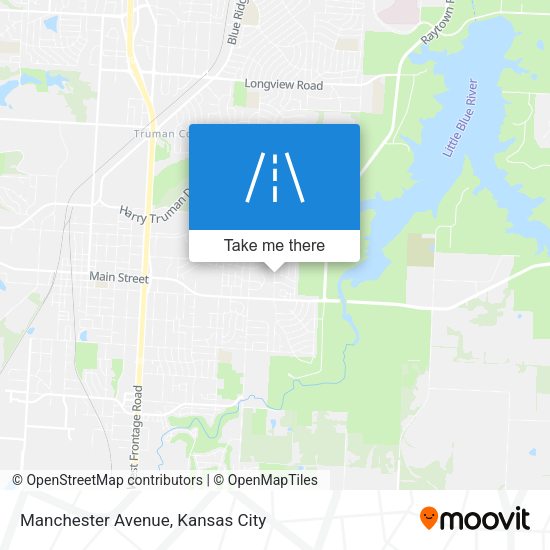 Mapa de Manchester Avenue