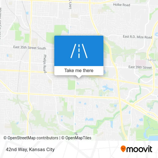 42nd Way map