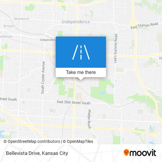 Mapa de Bellevista Drive
