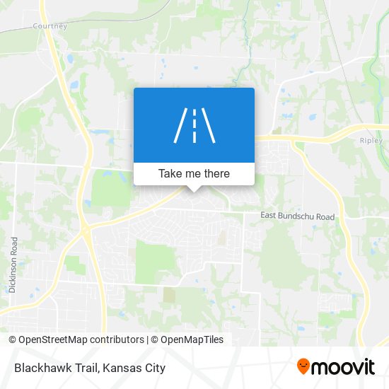 Blackhawk Trail map