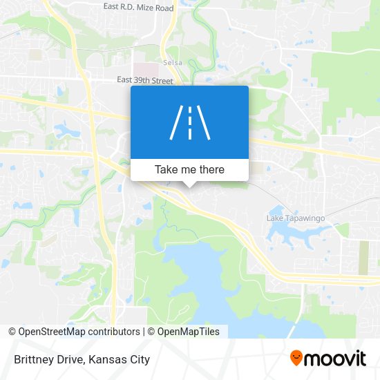 Mapa de Brittney Drive