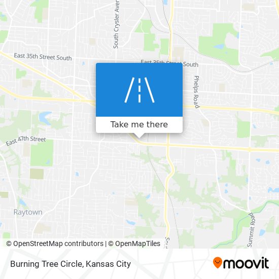 Burning Tree Circle map