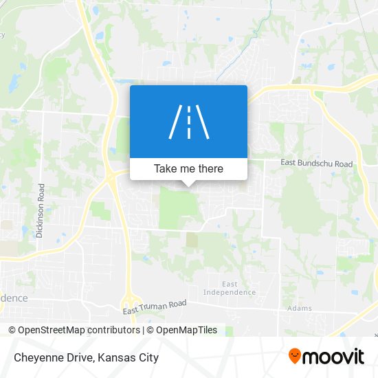 Cheyenne Drive map