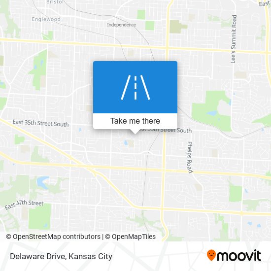 Delaware Drive map