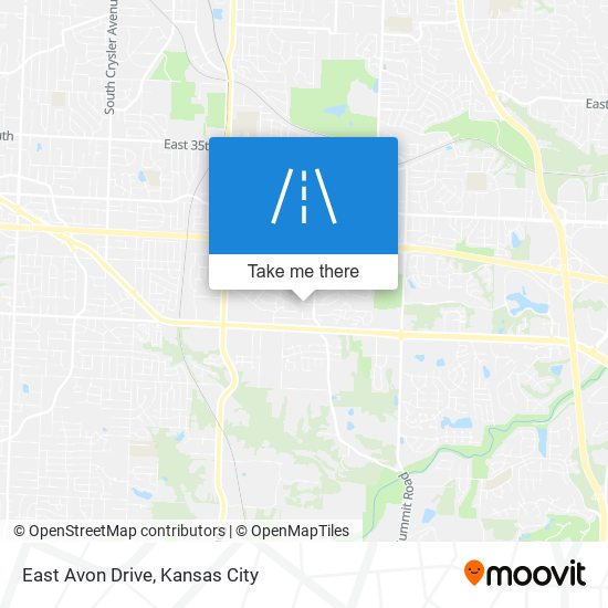 Mapa de East Avon Drive
