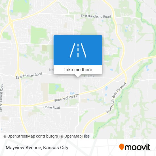 Mayview Avenue map