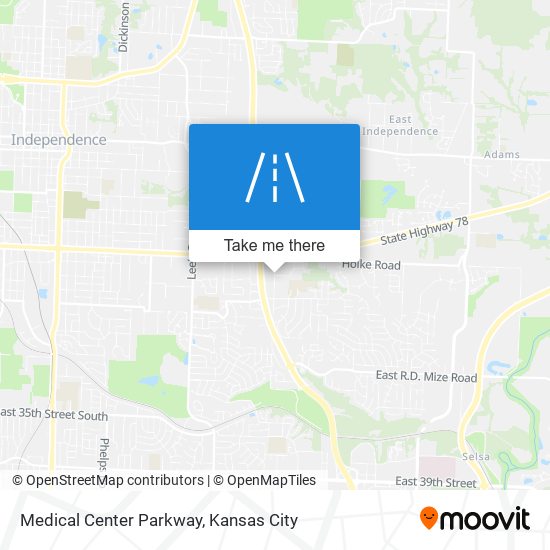 Mapa de Medical Center Parkway