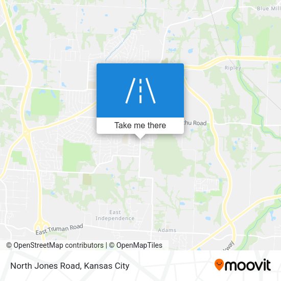 Mapa de North Jones Road