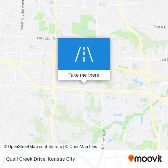 Mapa de Quail Creek Drive