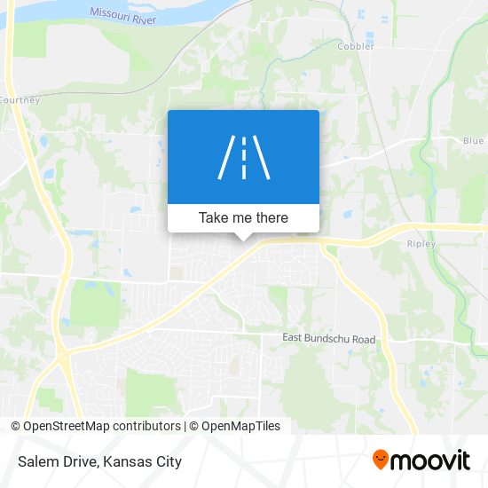 Salem Drive map