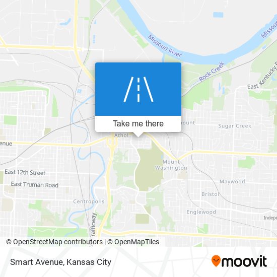 Smart Avenue map