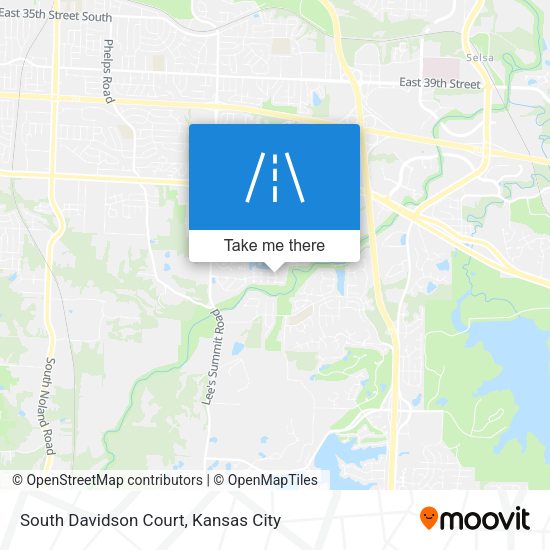 Mapa de South Davidson Court