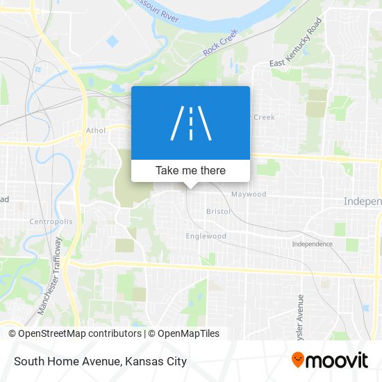 Mapa de South Home Avenue