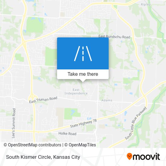 Mapa de South Kismer Circle
