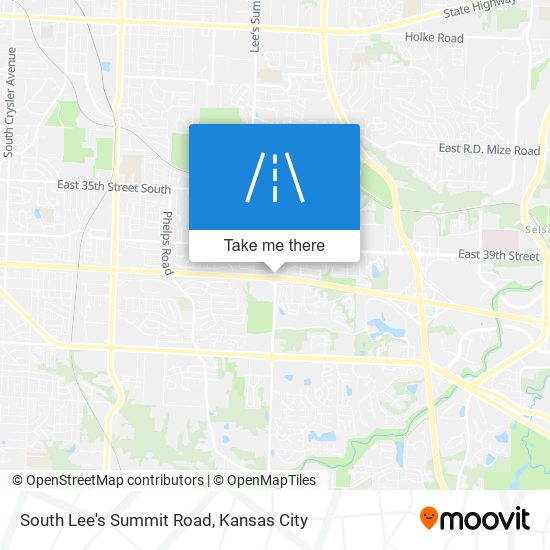 Mapa de South Lee's Summit Road