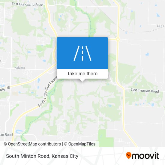 South Minton Road map