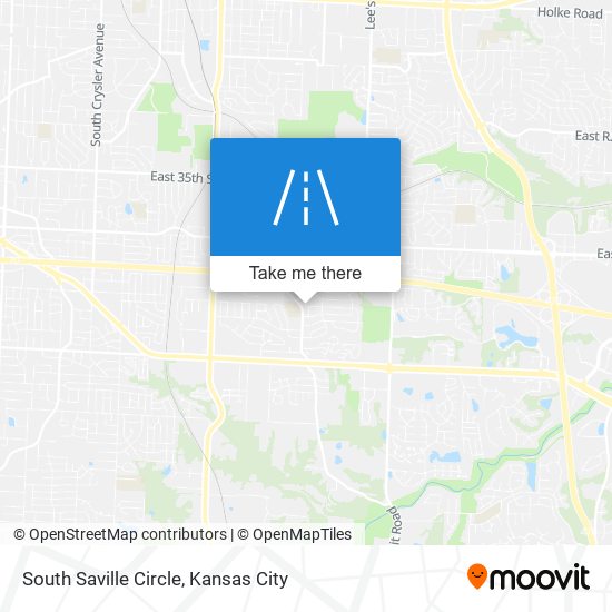 Mapa de South Saville Circle