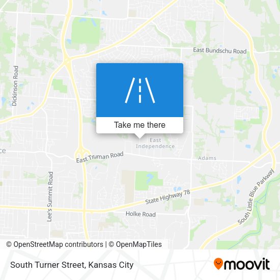 South Turner Street map