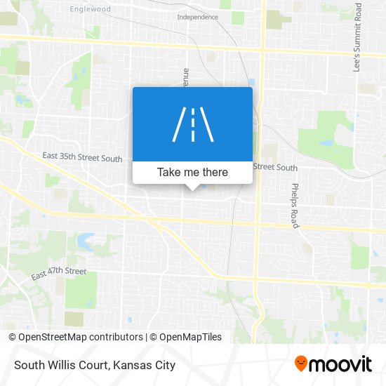 Mapa de South Willis Court