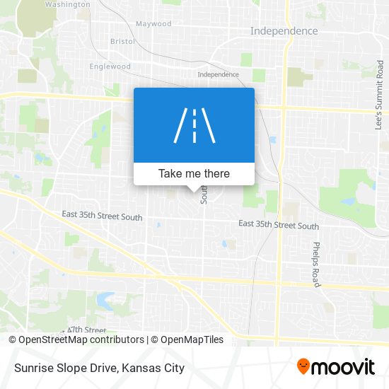 Sunrise Slope Drive map