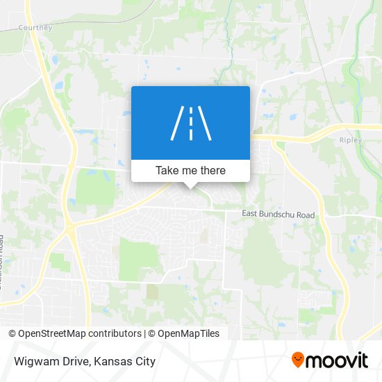 Wigwam Drive map