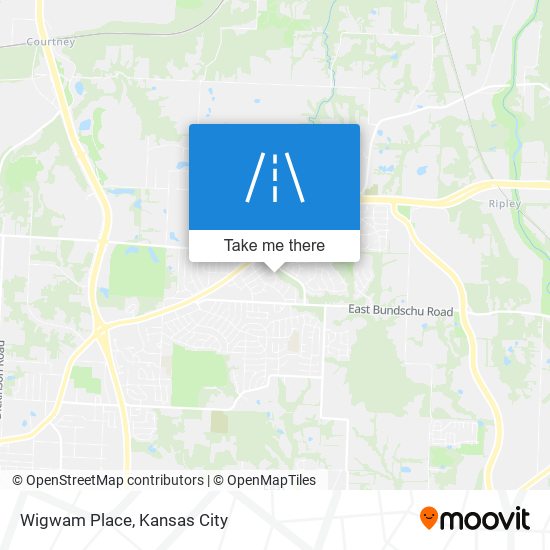 Wigwam Place map