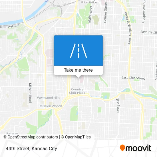 44th Street map