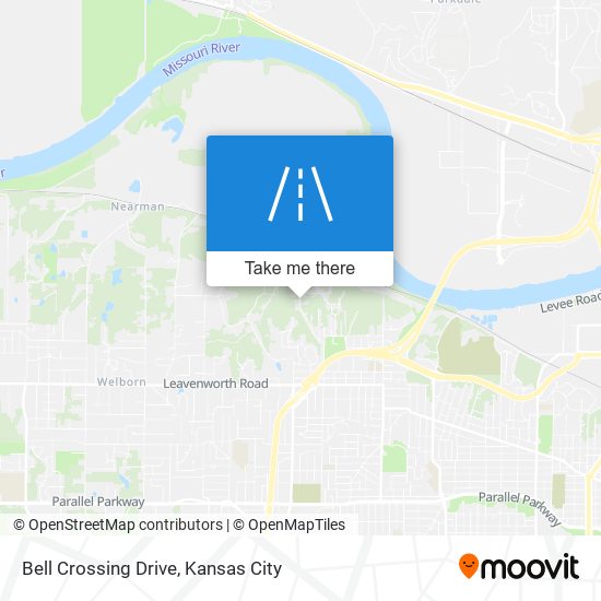 Bell Crossing Drive map
