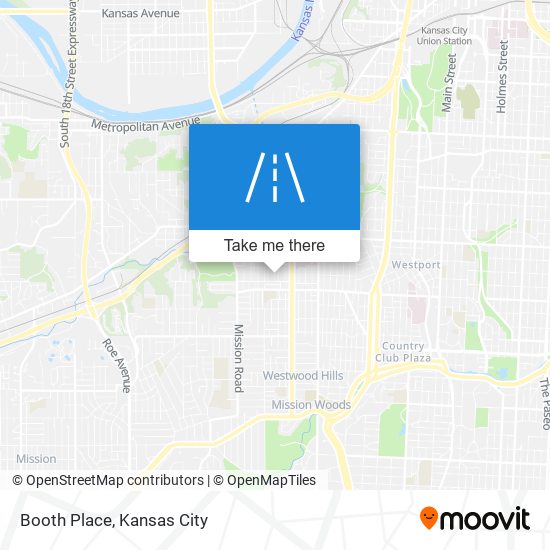 Booth Place map