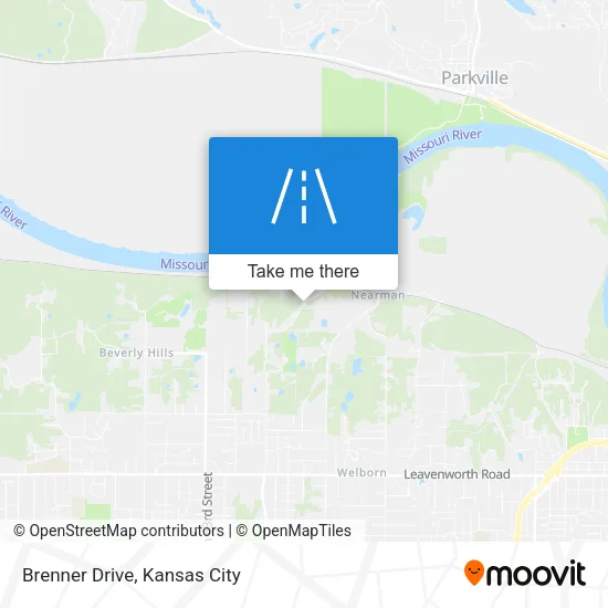 Brenner Drive map
