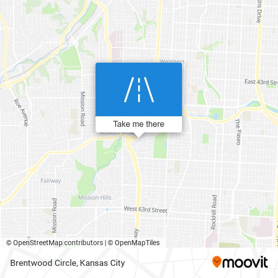 Brentwood Circle map