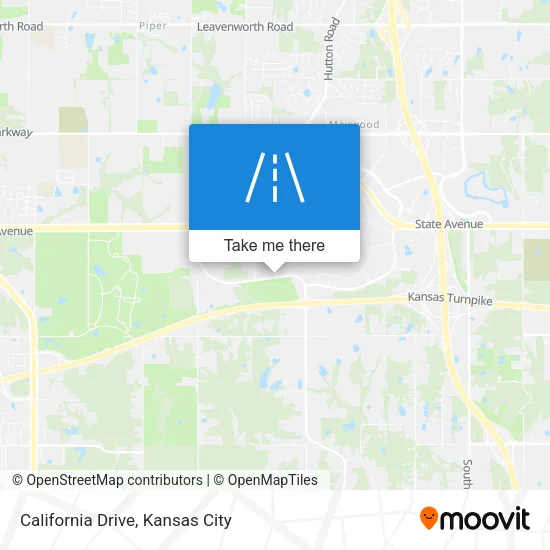 California Drive map