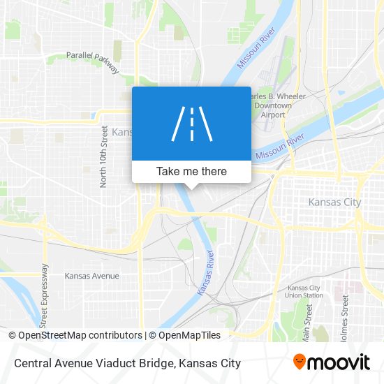 Central Avenue Viaduct Bridge map