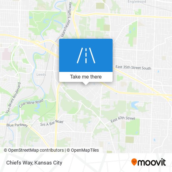 Chiefs Way map