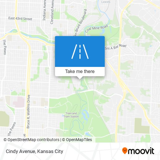 Cindy Avenue map