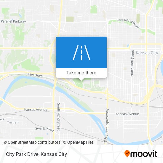 City Park Drive map