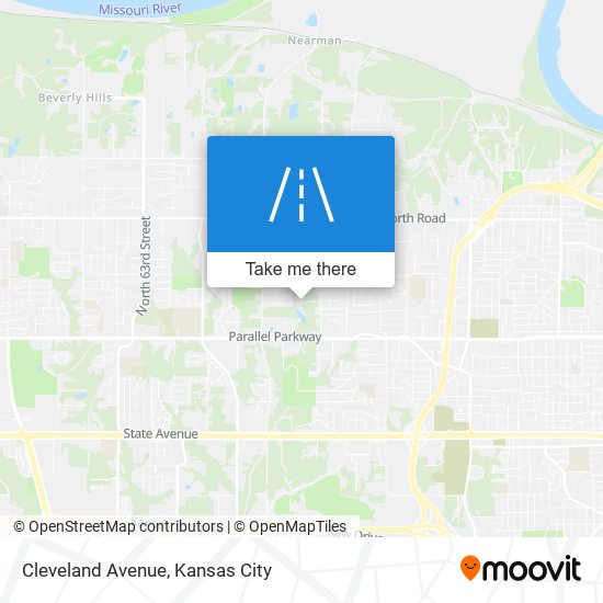Cleveland Avenue map