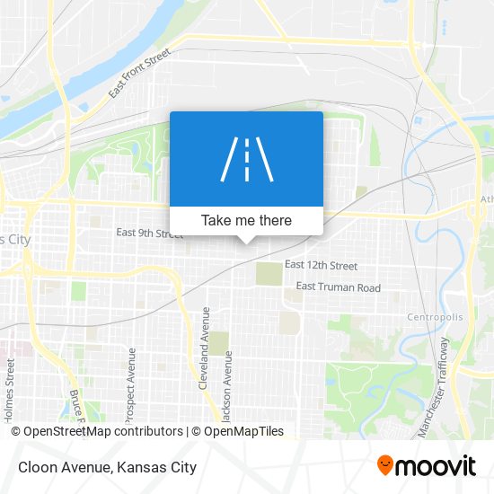 Cloon Avenue map