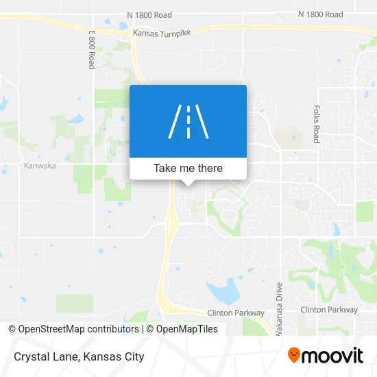 Crystal Lane map