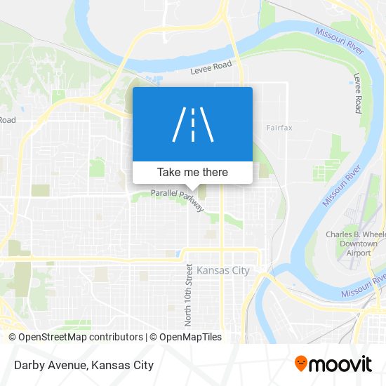 Darby Avenue map