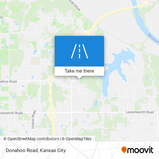 Donahoo Road map