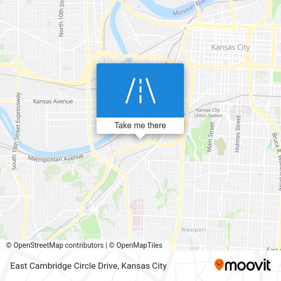 Mapa de East Cambridge Circle Drive