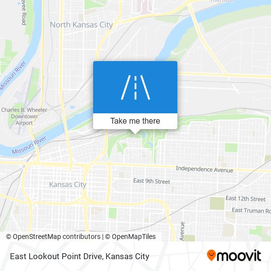 East Lookout Point Drive map