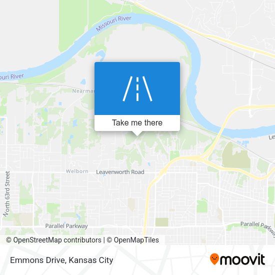 Mapa de Emmons Drive