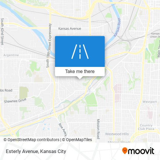 Esterly Avenue map