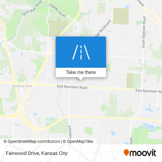 Fairwood Drive map