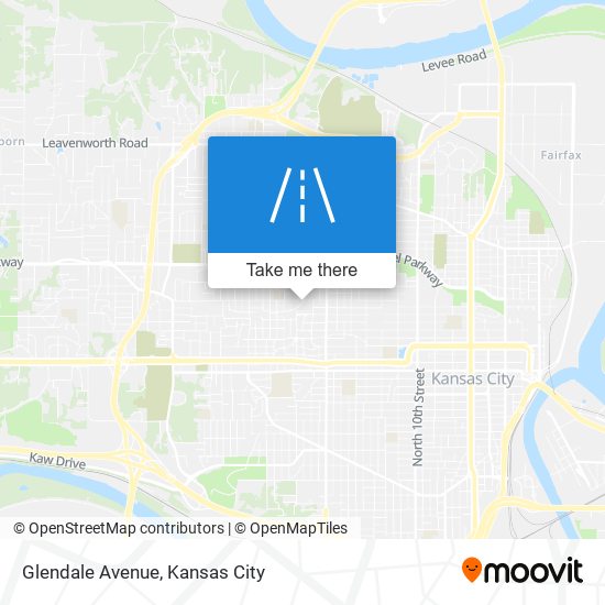 Mapa de Glendale Avenue