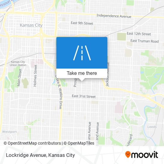 Mapa de Lockridge Avenue