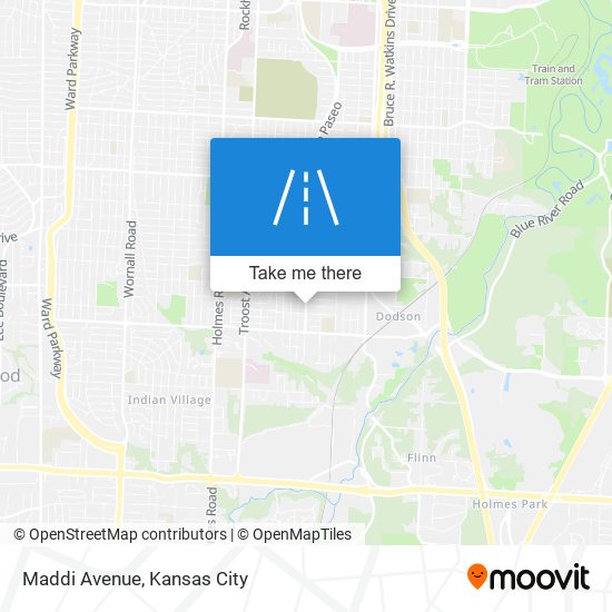 Maddi Avenue map