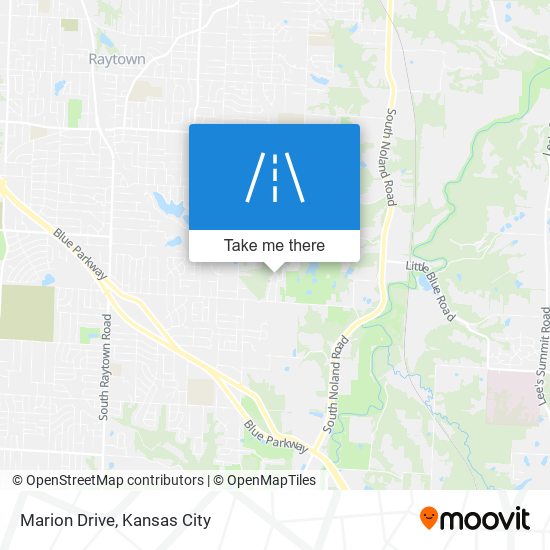 Marion Drive map